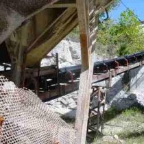 SHOP BUILT 30"X80' CHANNEL CONVEYOR-0