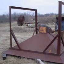 SHOP BUILT 8'X8' SURGE BIN-0