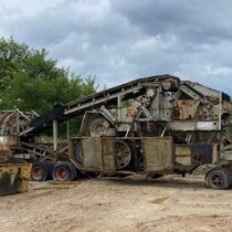 A triple roll crusher.