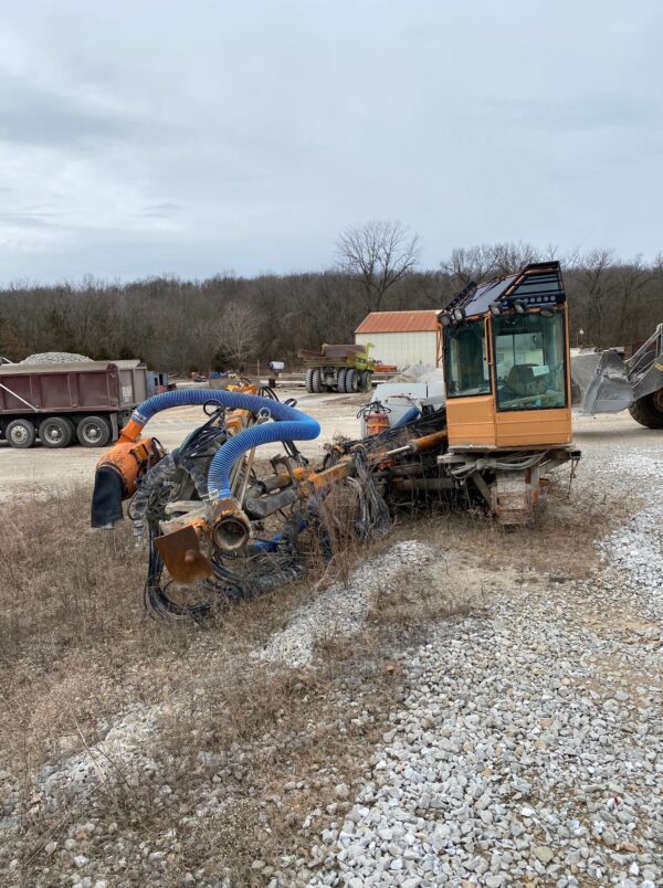 Zoom Track Hydraulic Drill