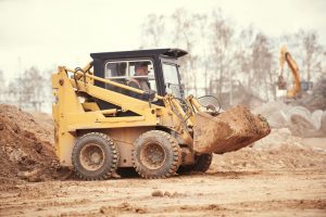 Used heavy construction equipment