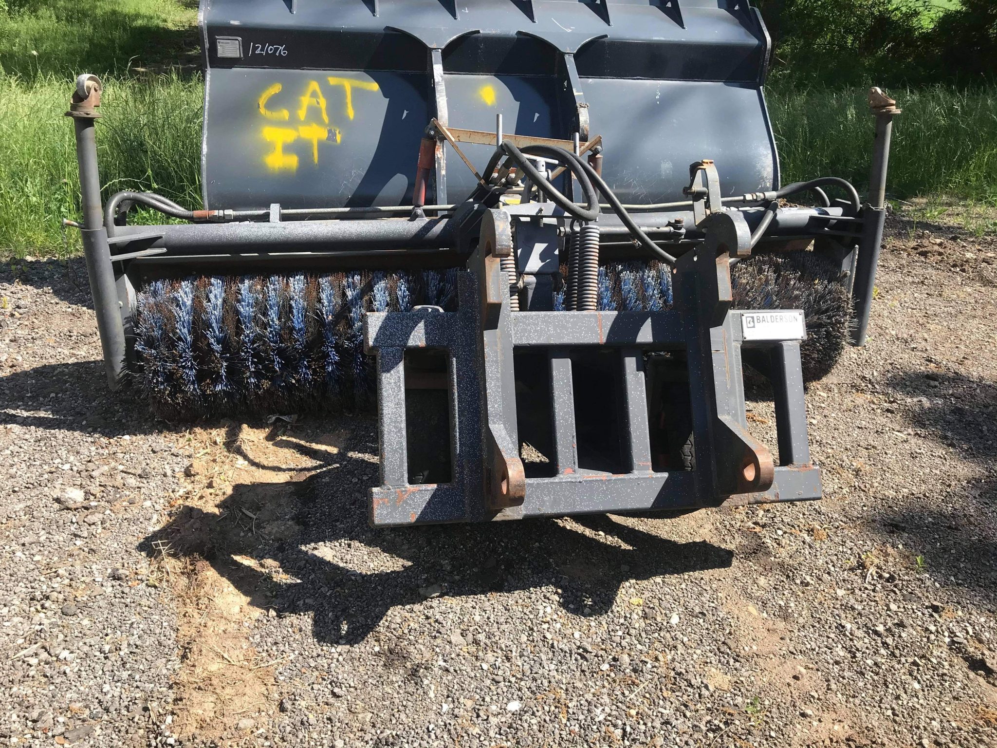 BALDERSON 9FT HYDRAULIC BROOM Rackers Equipment Company