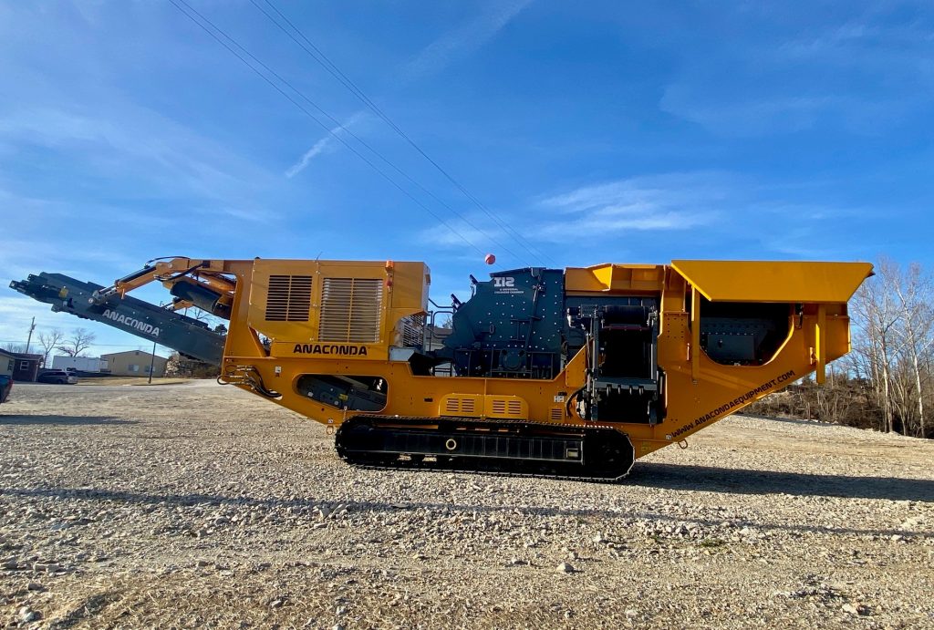 (NEW) ANACONDA I12 (43X45) TRACK MOUNTED IMPACT CRUSHER Rackers