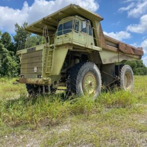 A Euclid haul truck.