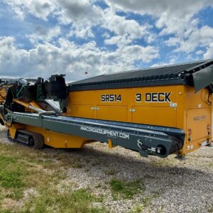 (NEW) ANACONDA SR514 3-DECK SCREEN W/ HYD TIP GRIZZLY & RADIO REMOTE