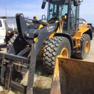(2019) JOHN DEERE 524 K-11 HIGHLIFT LOADER W/ 1228 HRS