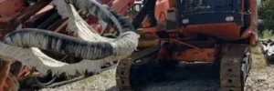 drills and compressors in mining job