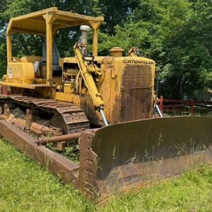 (1966) CAT D8H DOZER W/ OPEN ROPS & GOOD UNDERCARRIAGE