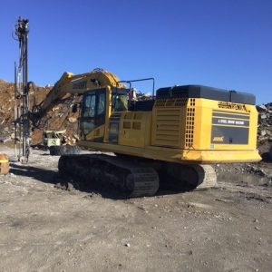 (2022) JOHN HENRY JH20 DRILL ON KOMATSU PC210 WITH APPROX 6301 HRS & 5900 IMPACT HRS