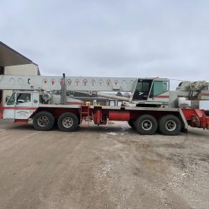 (1989) LINKBELT HTC 1170 (70-TON) HYD TRUCK CRANE W/ 9428 HRS & 104,000 CARRIER MILES