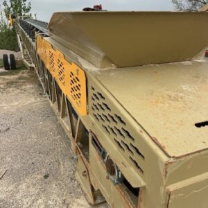 (2023) 36" x 80' RADIAL STACKER ON 30" TRUSS W/ 25HP MOTOR & DODGE GEARBOX