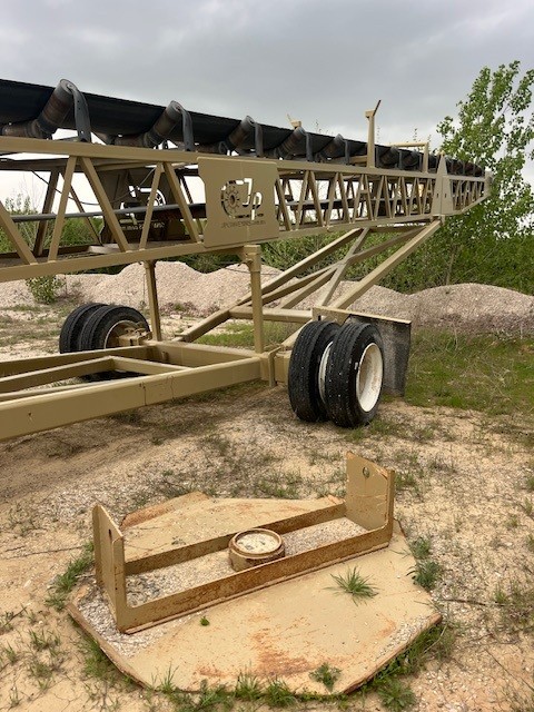 (2023) 36" x 80' RADIAL STACKER ON 30" TRUSS W/ 25HP MOTOR & DODGE GEARBOX - Image 2